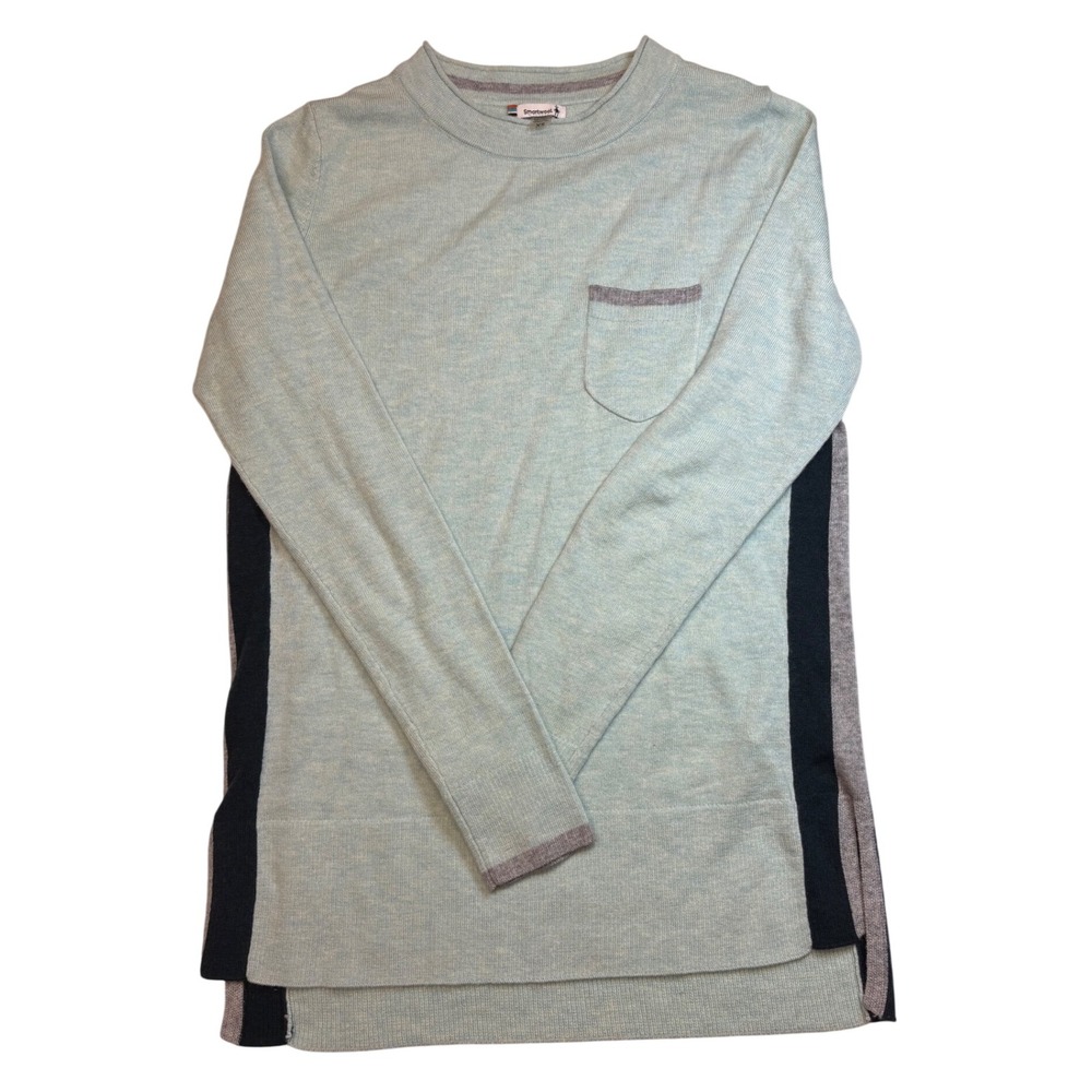 Smartwool | Women's XS | Shadow Pine Pocket Sweater‎ in Frosty Green Heather